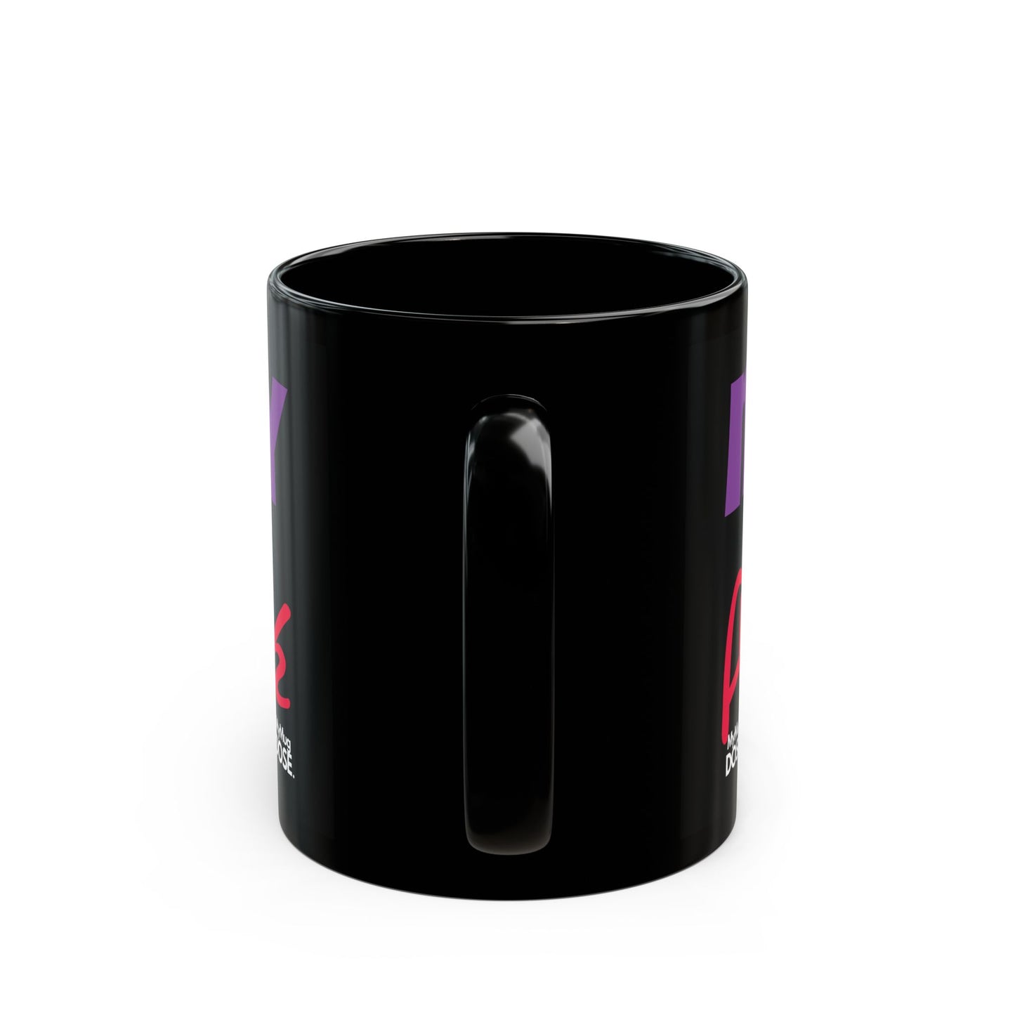 “Mentally Available-ish” Black Ceramic Mug (11oz & 15oz)