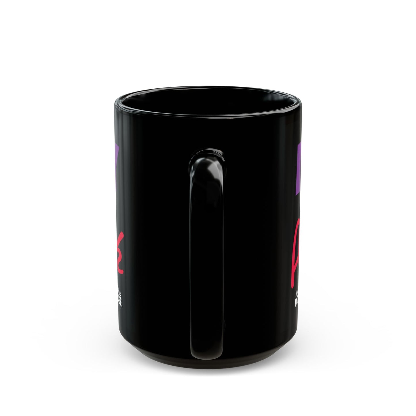 “Mentally Available-ish” Black Ceramic Mug (11oz & 15oz)